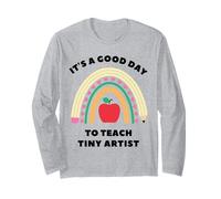 C'est une bonne journée pour enseigner à Tiny Artist avec Rainbow Teacher Manche Longue