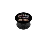 C'est Une Bonne journée pour enseigner la biologie Drôle de Professeur de biologie PopSockets PopGrip Adhésif