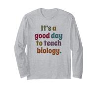 C'est Une Bonne journée pour enseigner la biologie, Professeur de biologie drôle Manche Longue