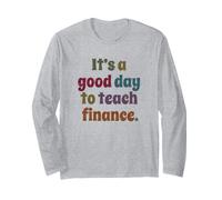 C'est Une Bonne journée pour enseigner la Finance, Un Professeur Enseignant Manche Longue
