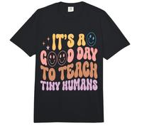 C'est Une Bonne journée pour enseigner Le Style Groovy à Tiny Humans Comfort Colors Adult Heavyweight T-Shirt