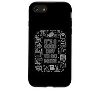 C'est Une Bonne journée pour Faire Un Professeur de mathématiques de la rentrée Scolaire Coque pour iPhone SE (2020) / 7/8