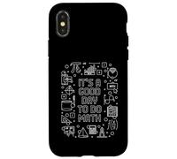 C'est Une Bonne journée pour Faire Un Professeur de mathématiques de la rentrée Scolaire Coque pour iPhone X/XS