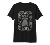 C'est Une Bonne journée pour Faire Un Professeur de mathématiques de la rentrée Scolaire T-Shirt Haut de Gamme