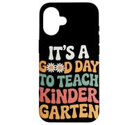 C'est Une Bonne journée pour la rentrée des Classes à la Maternelle Coque pour iPhone 16