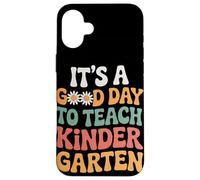 C'est Une Bonne journée pour la rentrée des Classes à la Maternelle Coque pour iPhone 16 Plus