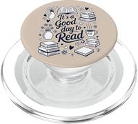 C'est Une Bonne journée pour Lire Book Love Cozy Bookworm Reading Love PopSockets PopGrip pour MagSafe