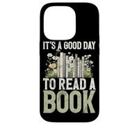 C'est Une Bonne journée pour Lire Le Livre d'un Amateur de Livres, d'un bibliothécaire, d'un libraire, d'un Livre Coque pour iPhone 14 Pro