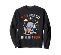 C'est Une Bonne journée pour Lire Un Livre, Amateur de Livres drôles, Amoureux de l'espace Sweatshirt