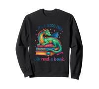 C'est Une Bonne journée pour Lire Un Livre Dragon Art Sweatshirt
