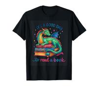 C'est Une Bonne journée pour Lire Un Livre Dragon Art T-Shirt