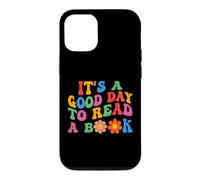 C'est Une Bonne journée pour Lire Un Livre Funny Flower Bookworm Reading Coque pour iPhone 12/12 Pro