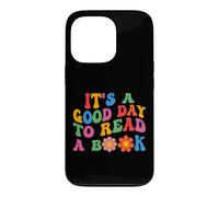 C'est Une Bonne journée pour Lire Un Livre Funny Flower Bookworm Reading Coque pour iPhone 13 Pro