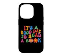 C'est Une Bonne journée pour Lire Un Livre Funny Flower Bookworm Reading Coque pour iPhone 14 Pro