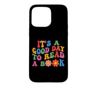 C'est Une Bonne journée pour Lire Un Livre Funny Flower Bookworm Reading Coque pour iPhone 15 Pro Max