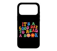 C'est Une Bonne journée pour Lire Un Livre Funny Flower Bookworm Reading Coque pour iPhone 17 Pro Max