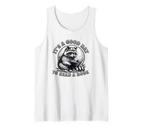 C'est Une Bonne journée pour Lire Un Livre sur Raccoon Lover Débardeur