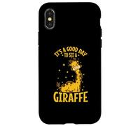 C'est Une Bonne journée pour Voir Un Zoo Girafe Coque pour iPhone X/XS