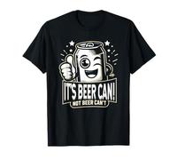 C'est Une canette de bière, Pas Une bière, Un Jeu de Mots optimiste T-Shirt