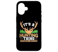 C'est Une Chasse aux Chasseurs et à la Faune Coque pour iPhone 16