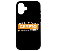 C'est Une Chose de Crypto BTC Alt Coin Trader Blockchain Crypto Coque pour iPhone 16