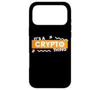 C'est Une Chose de Crypto BTC Alt Coin Trader Blockchain Crypto Coque pour iPhone 17 Pro Max