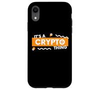 C'est Une Chose de Crypto BTC Alt Coin Trader Blockchain Crypto Coque pour iPhone XR