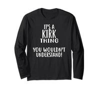 C'est une chose de KIRK, vous ne comprendrez pas! KIRK Manche Longue