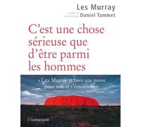 C'est une chose sérieuse que d'être parmi les hommes - Leslie Adams Murray - Iconoclaste Eds De L' - broché - Poésie