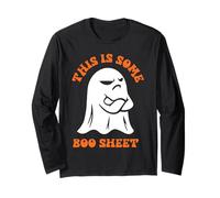 C'est Une Feuille de Livre Cool Ghost Funny Halloween Manche Longue