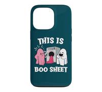 C'est Une Feuille de Livre Funny Halloween Ghost Coque pour iPhone 13 Pro