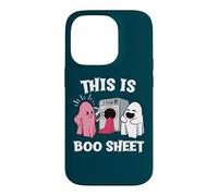 C'est Une Feuille de Livre Funny Halloween Ghost Coque pour iPhone 14 Pro