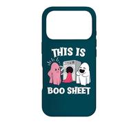 C'est Une Feuille de Livre Funny Halloween Ghost Coque pour iPhone 17 Pro