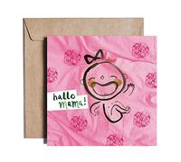 C'est une fille ! - Carte de vœux PIESKOT - Design en Pologne