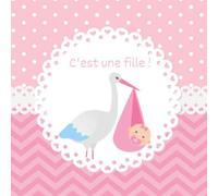 C'est une fille !: Livre de naissance fille - Album de bébé - Premières fois