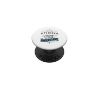 C'est Une Histoire d'Athéna Que tu ne comprendrais Pas C'est drôle Athéna PopSockets PopGrip Adhésif
