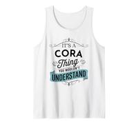 C'est Une Histoire de Cora Que Vous ne comprendriez Pas Un drôle de nom de Cora Débardeur