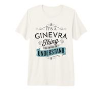 C'est Une Histoire de Genève Que Vous ne comprendriez Pas Funny Ginevra T-Shirt Haut de Gamme