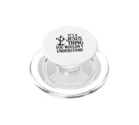 C'est Une Histoire de Jésus Que tu ne comprendrais Pas PopSockets PopGrip pour MagSafe