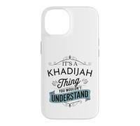 C'est Une Histoire de Khadija Que tu ne comprendrais Pas C'est drôle Khadija Coque pour iPhone 14