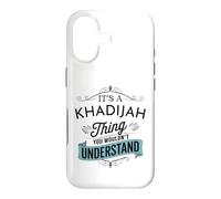 C'est Une Histoire de Khadija Que tu ne comprendrais Pas C'est drôle Khadija Coque pour iPhone 17
