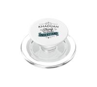 C'est Une Histoire de Khadija Que tu ne comprendrais Pas C'est drôle Khadija PopSockets PopGrip pour MagSafe