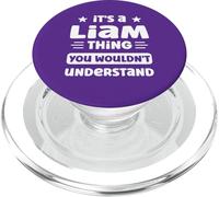 C'est Une Histoire de Liam Que Vous ne comprendriez Pas Un drôle de nom de Liam PopSockets PopGrip pour MagSafe