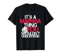 C'est Une Histoire de Marissa Que Vous ne comprendriez Pas, Les Femmes T-Shirt Graphique avec Valeur