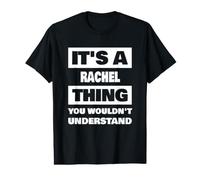 C'est Une Histoire de Rachel Qui Dit Le nom drôle de Rachel T-Shirt Graphique avec Valeur