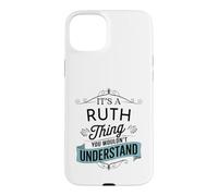 C'est Une Histoire de Ruth Que Vous ne comprendriez Pas Un drôle de nom de Ruth Coque pour iPhone 15 Plus