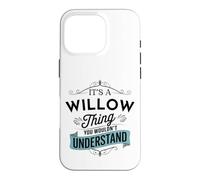 C'est Une Histoire de Saule Que Vous ne comprendriez Pas Funny Willow Coque pour iPhone 16 Pro