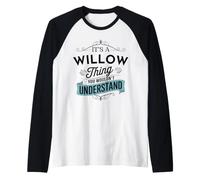 C'est Une Histoire de Saule Que Vous ne comprendriez Pas Funny Willow Manche Raglan