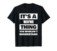 C'est Une Histoire de Wayne Qui Dit Le nom drôle de Wayne T-Shirt Graphique avec Valeur