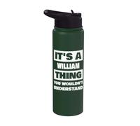 C'est une histoire de William qui dit le nom drôle de William Stainless Steel Insulated Water Bottle